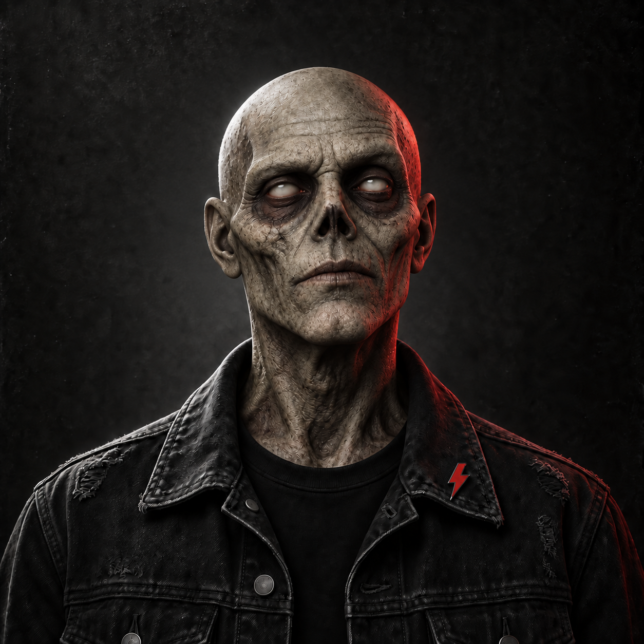 Fictional zombie portrait of Jasan